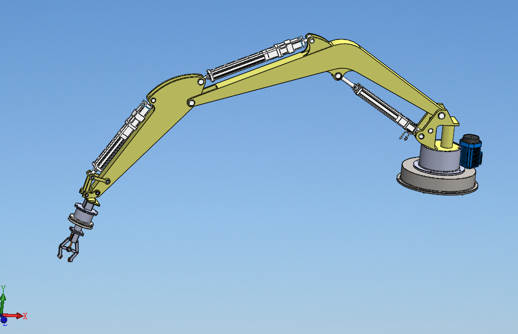 电缸驱动机械臂