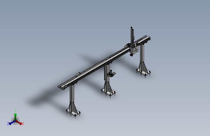 适用加工中心的桁架机械手