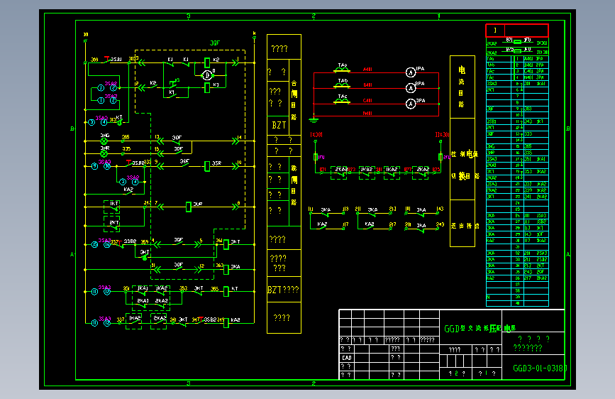51 GGD3-01-0318D电路图