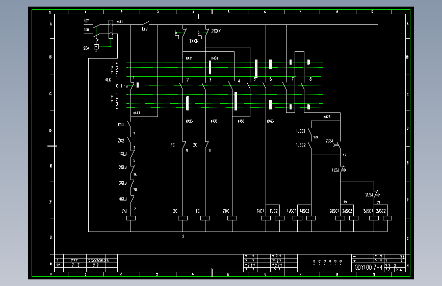 东100T小车运行回路3