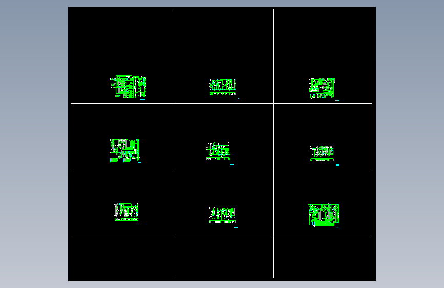 全套柴油发电机控制图