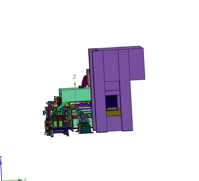 钣金面板冲压成型设备