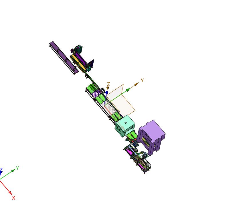 钣金面板冲压成型设备