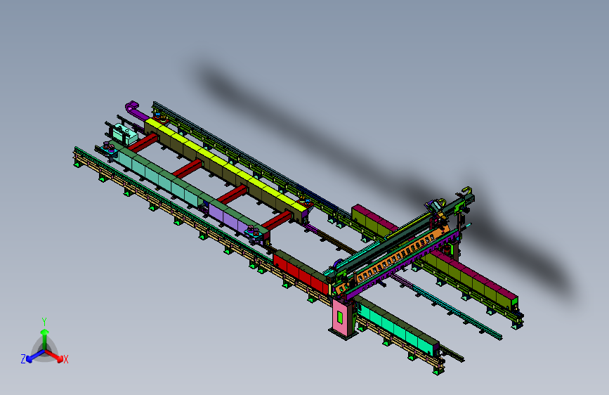 钢结构组装用龙门焊接机