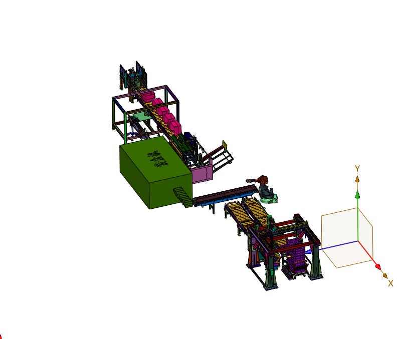 高速小袋装盒全自动包装线