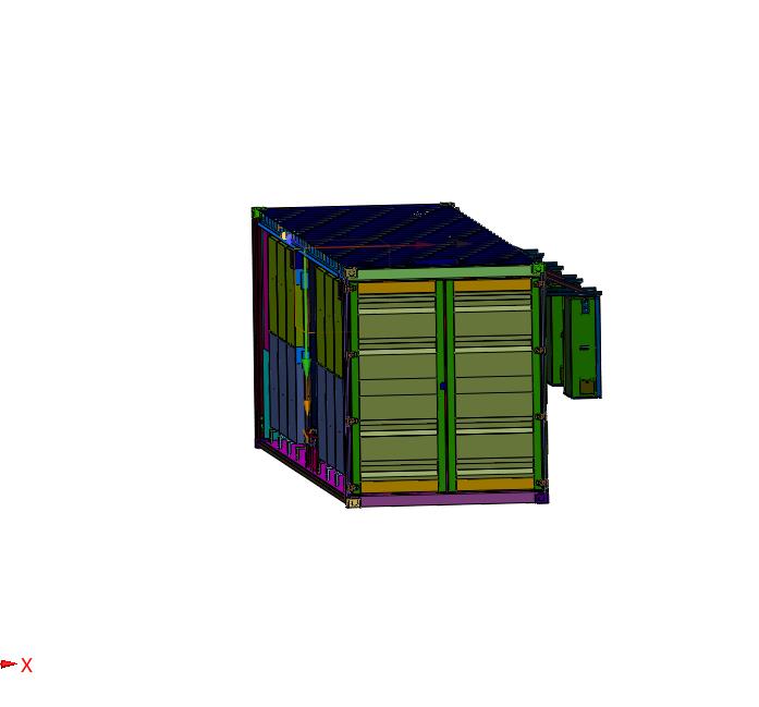 光伏储能的轻钢移动房屋