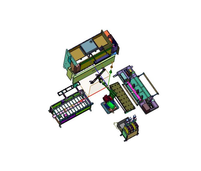 机器人折弯机取放料装置