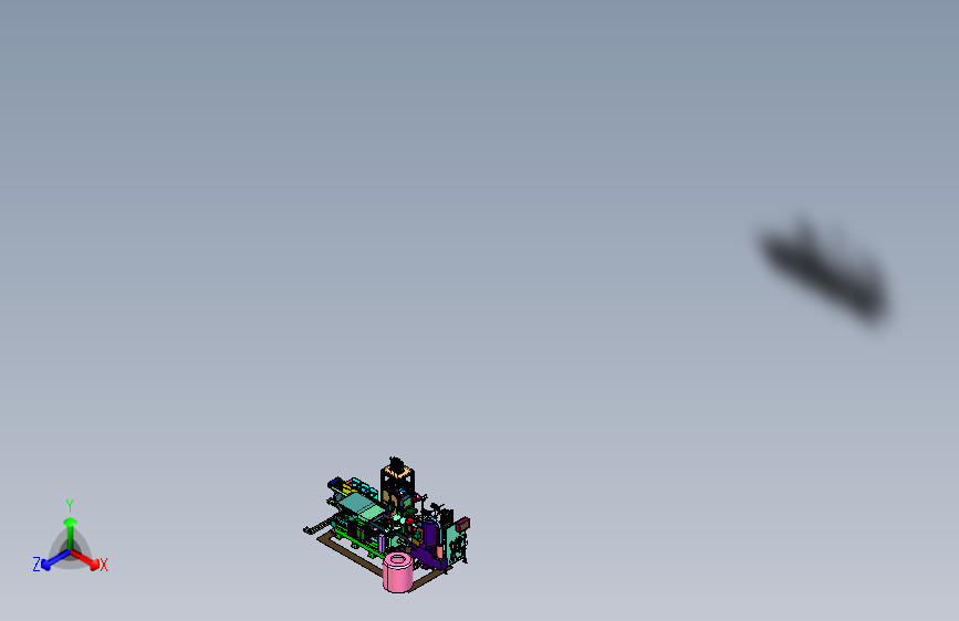 机械手进行铝合金压铸自动化设备