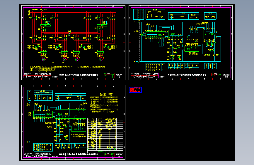 四台水泵三用一备双软启动器调压起动