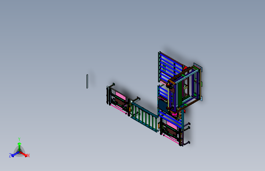汽车座椅自动搬运输送系统