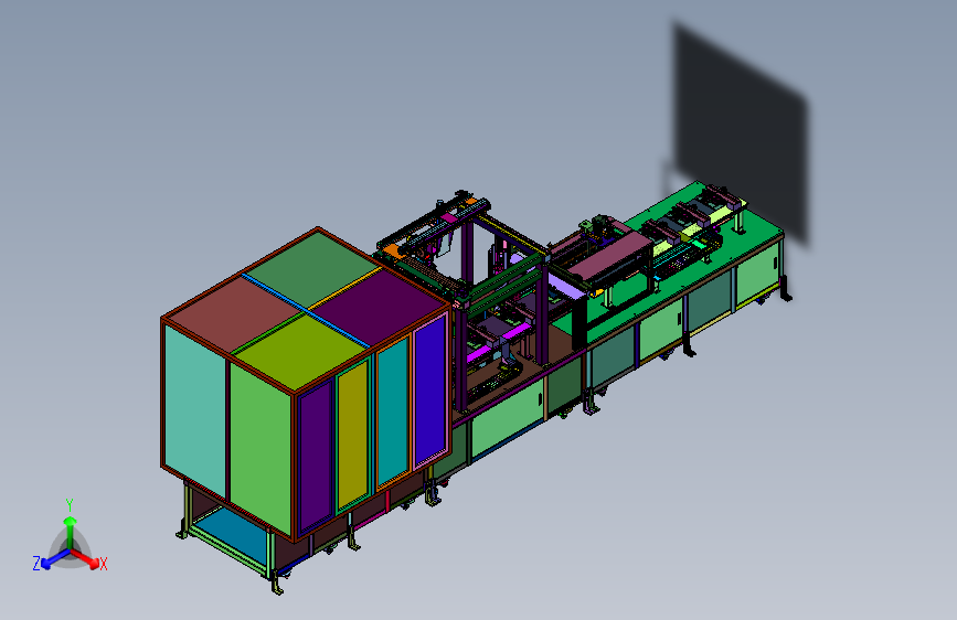 模组绝缘板和端板自动上线设备