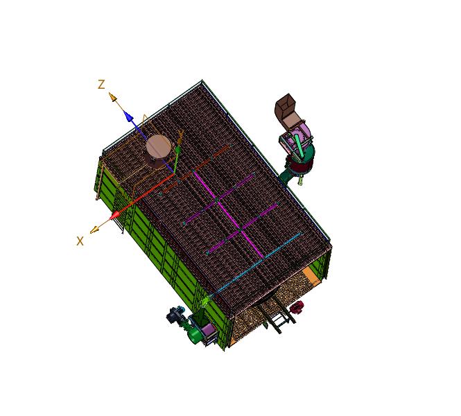 底盘喷漆自动化的喷漆房