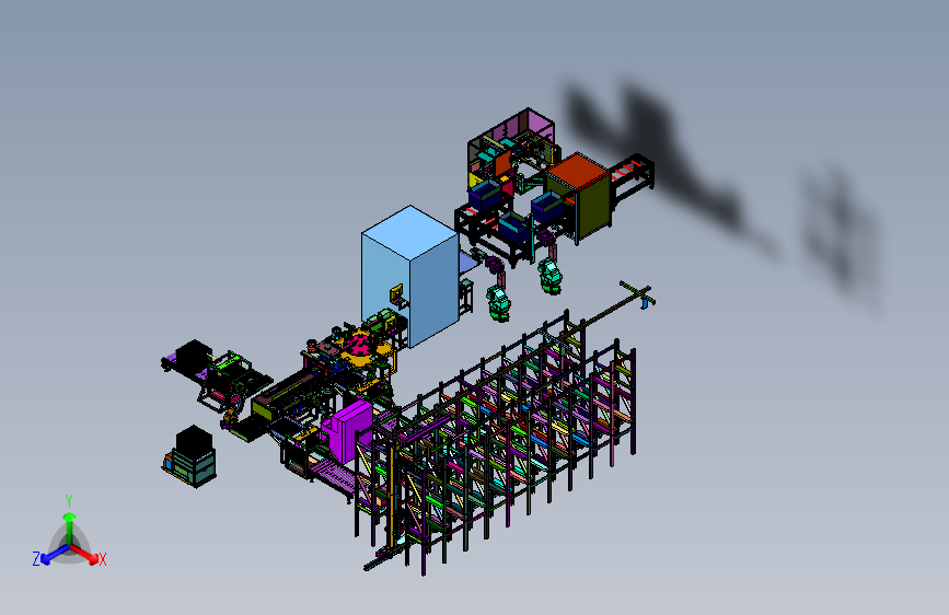 电动工具电机自循环装配线