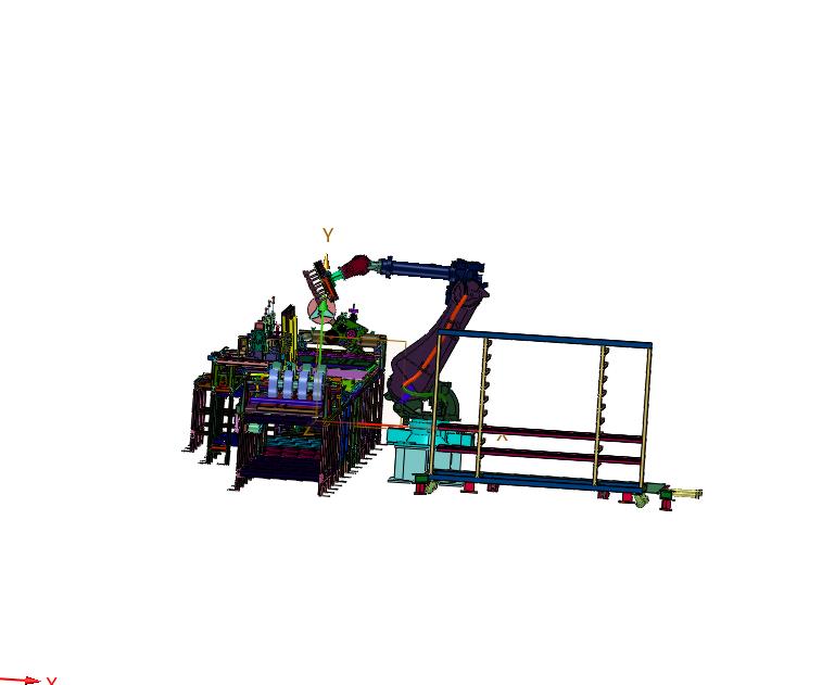 电梯门板铆接生产线