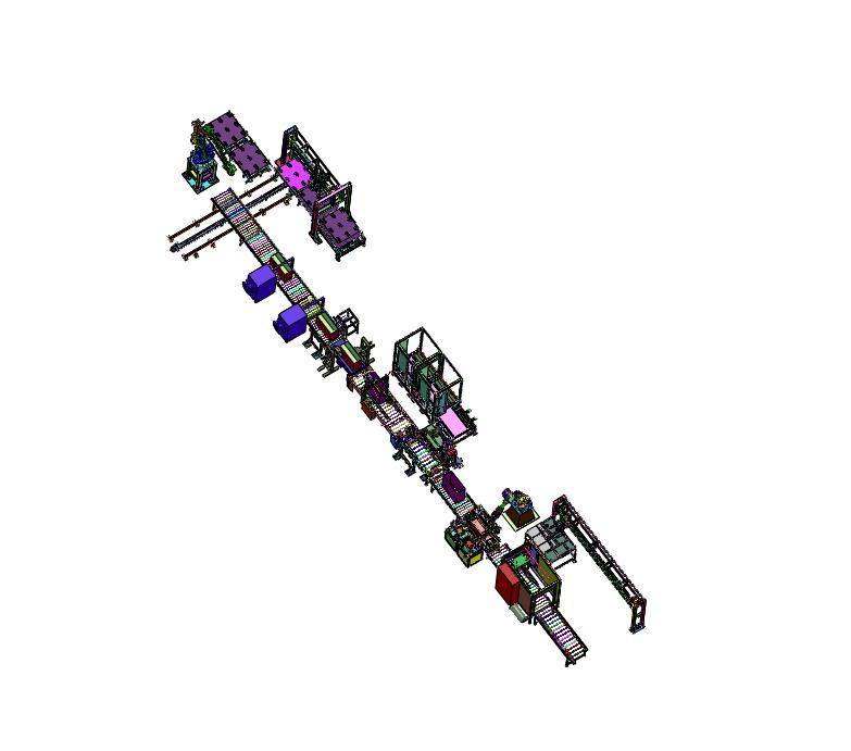 内机空调自动包装生产线