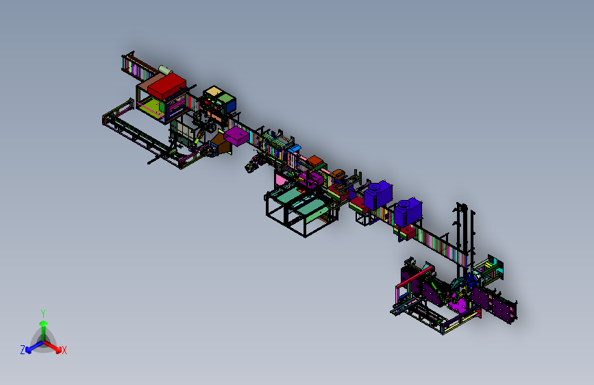 内机空调自动包装生产线