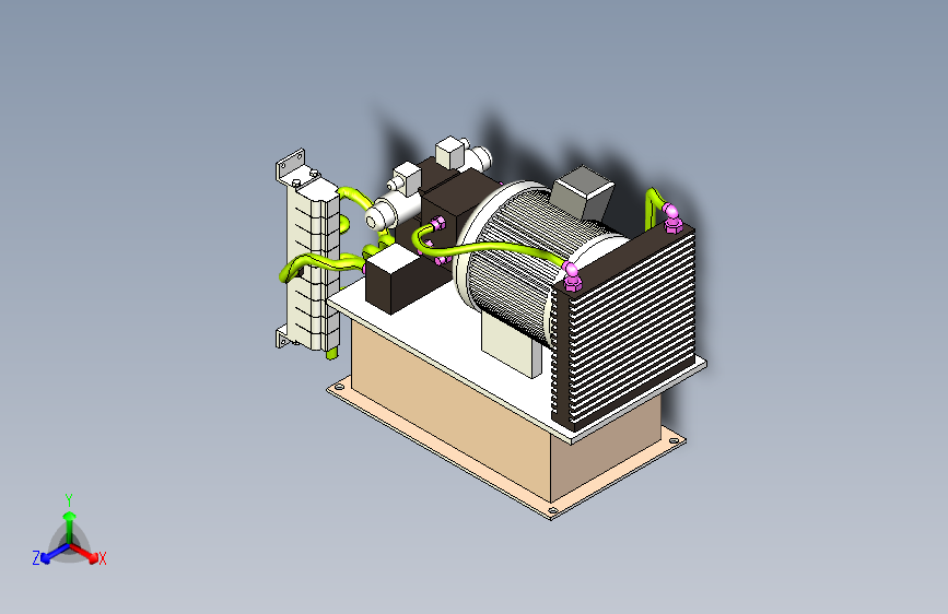 超小型液压系统集成设计