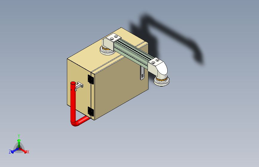 电气摇臂操作面板