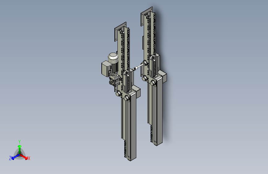 堆垛机伸缩货叉