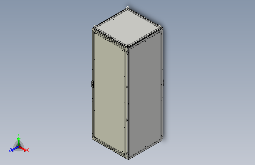 仿威图21折型材柜