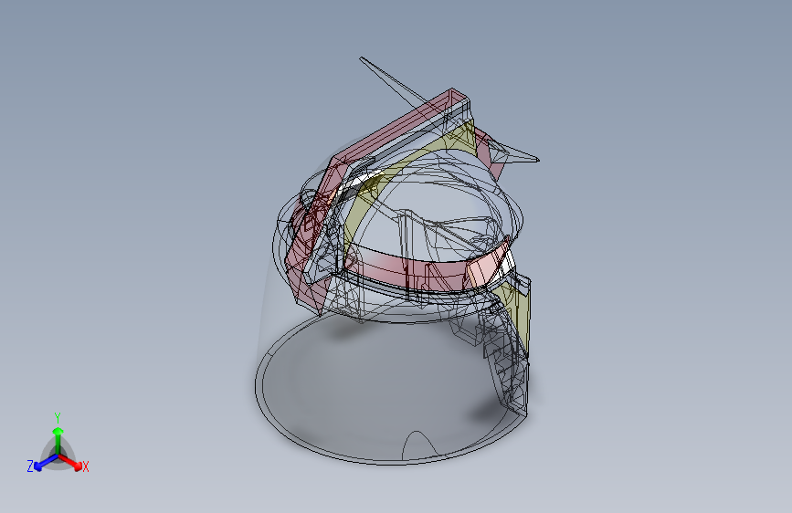 高达头部建模模型