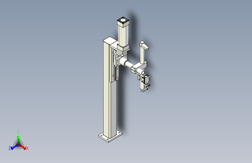 焊接专机进枪机构设计