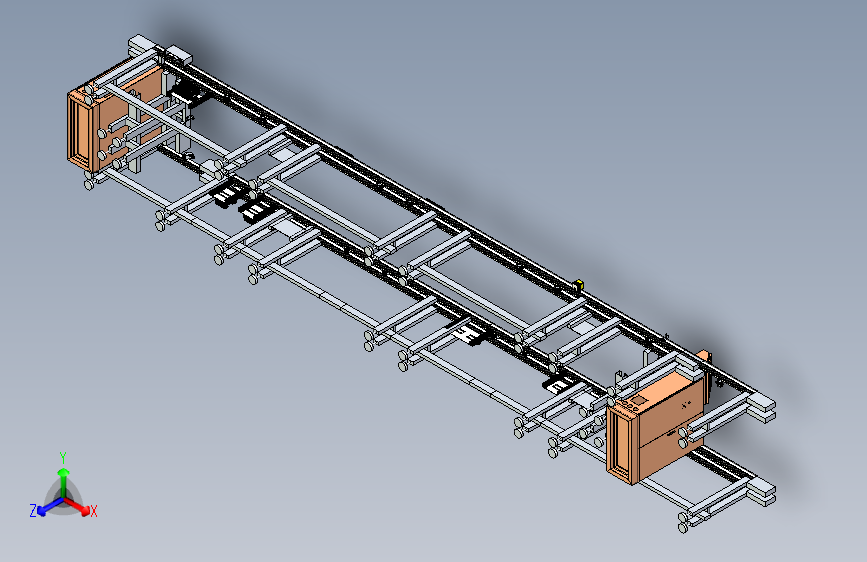 框架循环输送线设计
