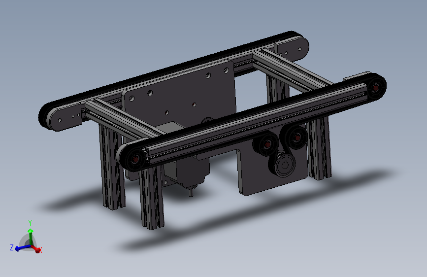 0.7米0.3米皮带输送机构