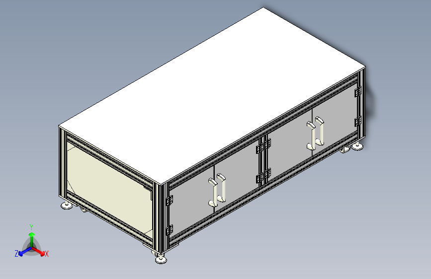 铝型材工作平台设计