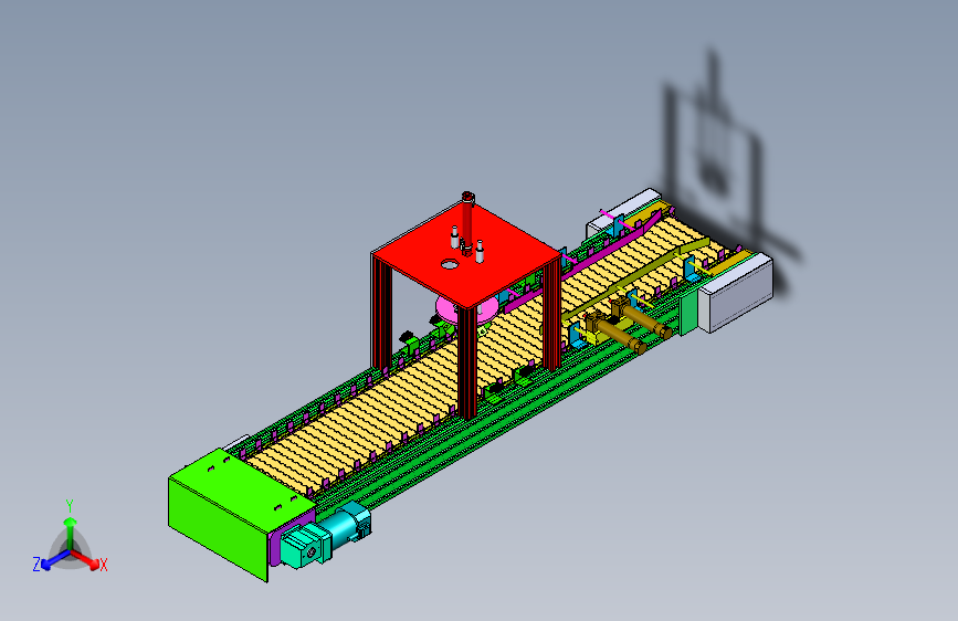 喷洗流水线设备