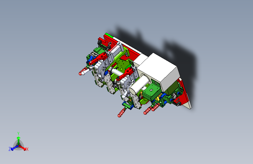 汽车排气管芯体焊接工装