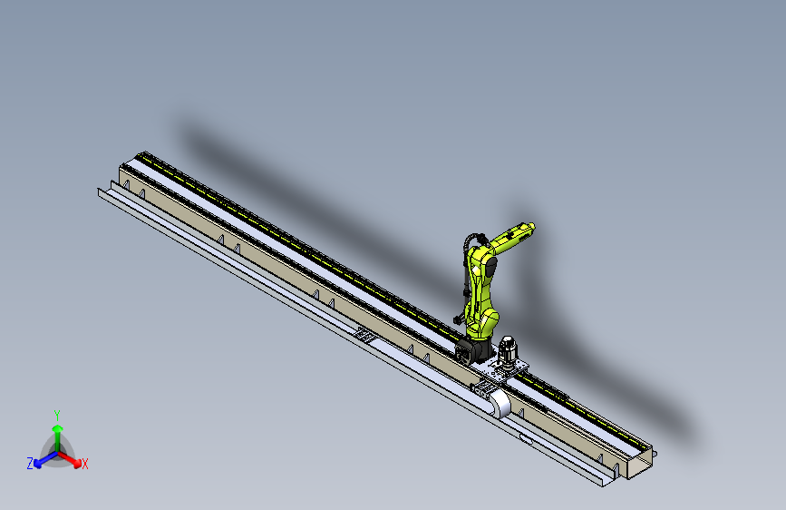 轻负载机器人第七轴