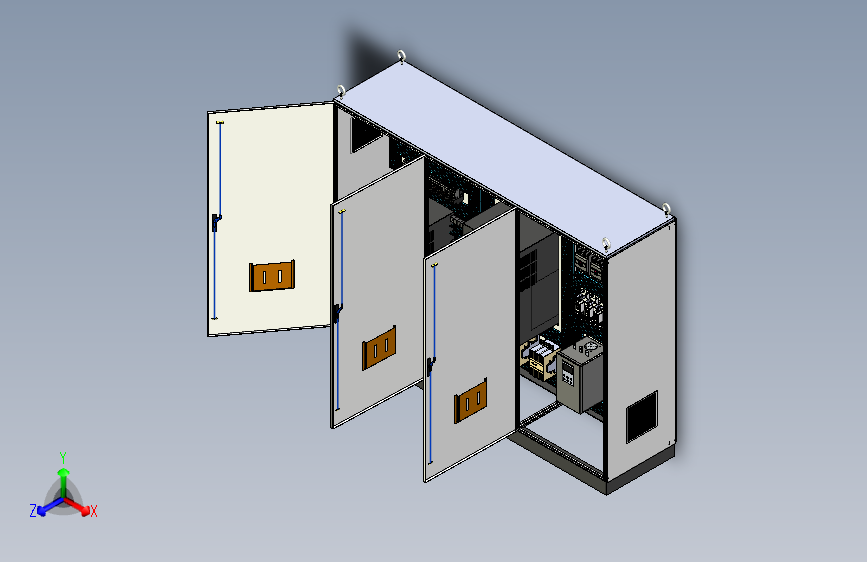 软启动PLC控制柜 63658