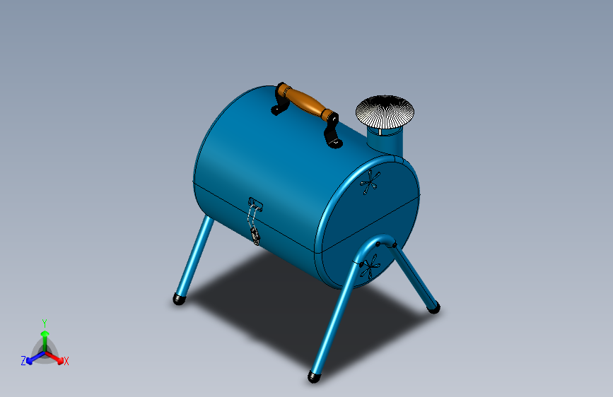 烧烤炉三维模型
