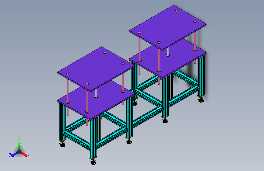 双工位顶升平台设计