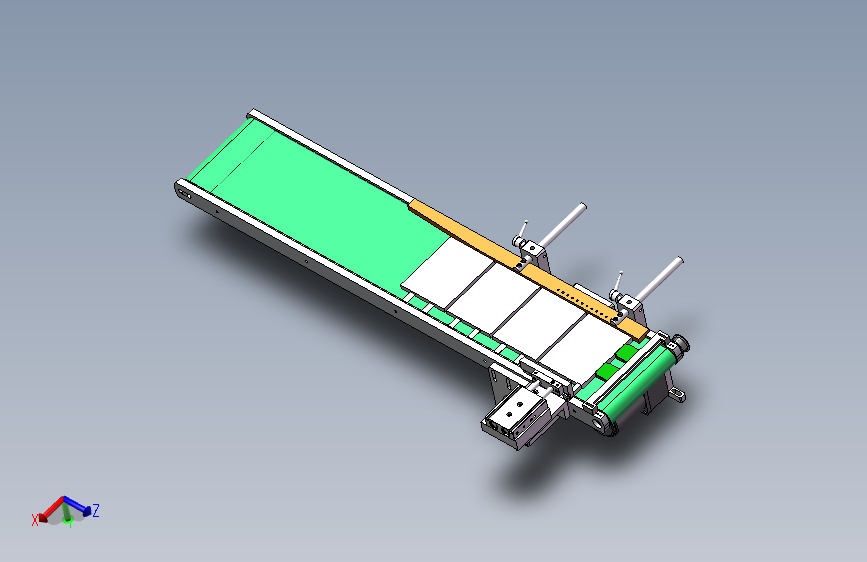 0.9米0.155米皮带机构