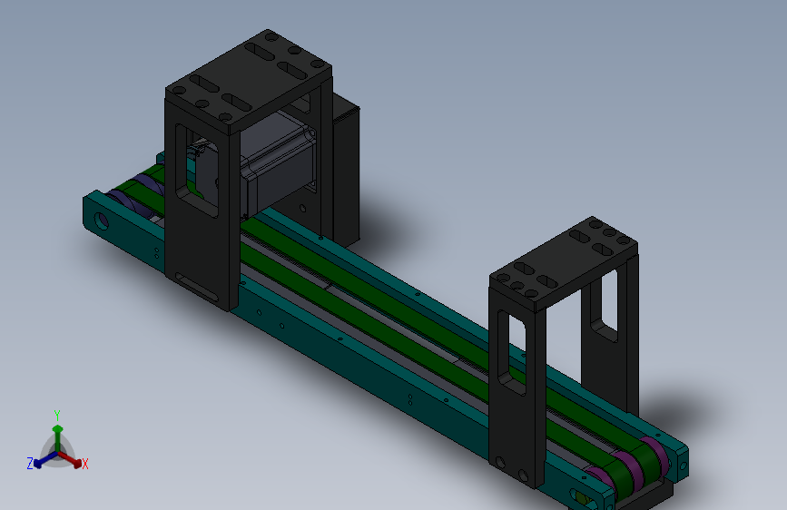 0.56米0.08米皮带输送机构