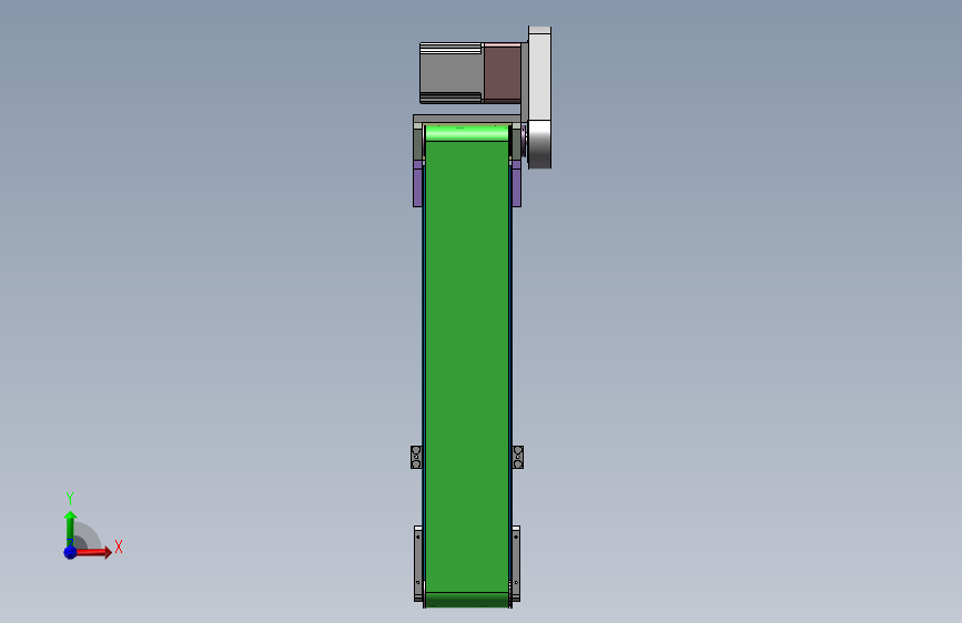 0.64米0.1米皮带输送机构