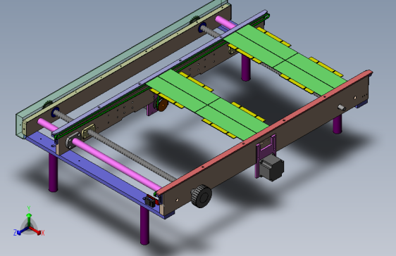 0.84米载具输送机构