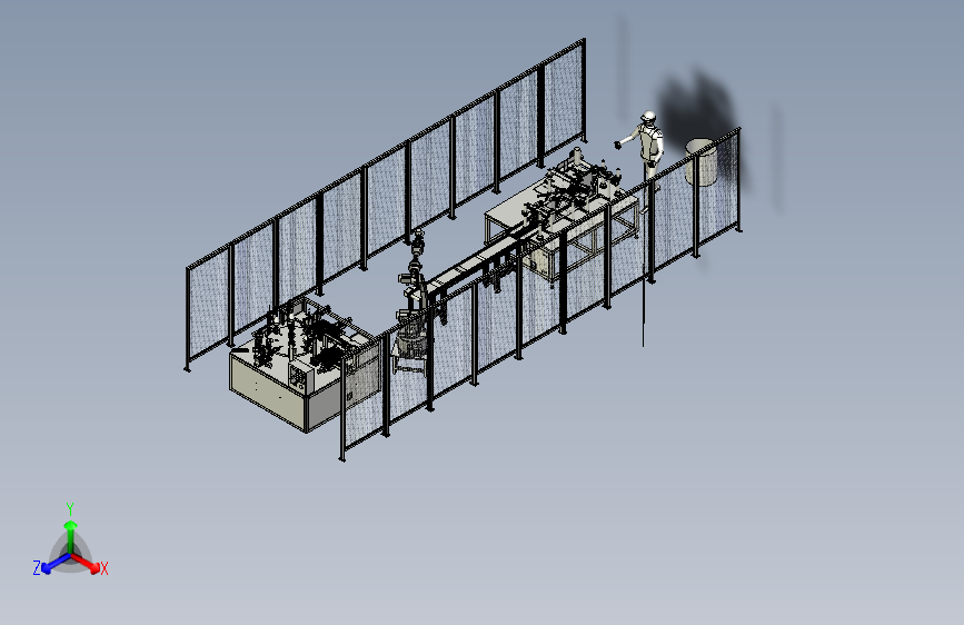 非标检测机流水线