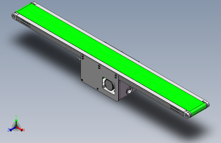1.2米0.1米皮带输送机构