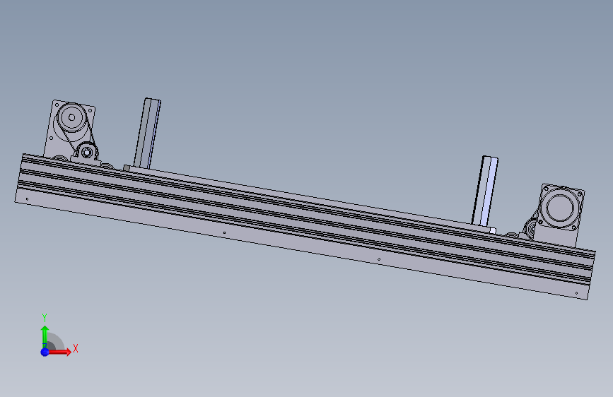 双通道载具流线