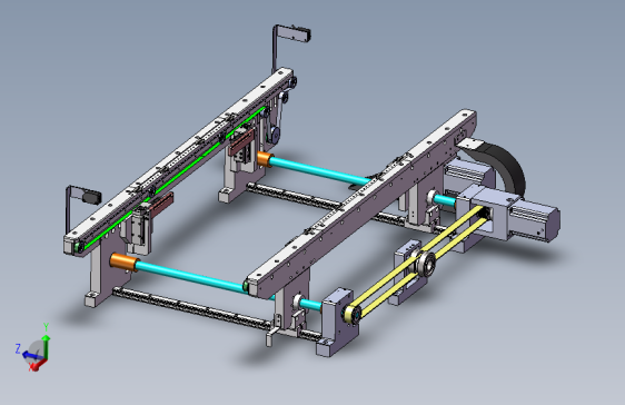 0.78米双轨输送机