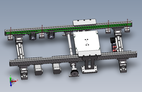 0.82米宽度可调双带机