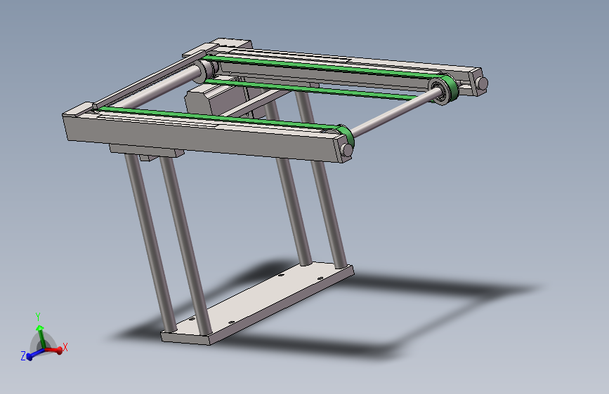 0.619米0.245米双带输送机构
