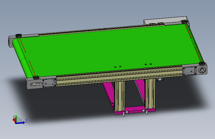 1.08米0.5米皮带机构