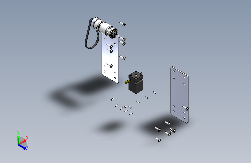 Mini Lathe TZ20002MG微型车床3D数模图纸 Solidworks设计 附STEP