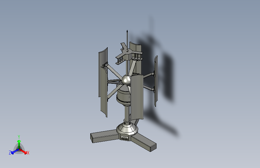 垂直式风力发电机 286649