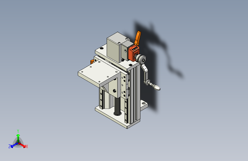 高度调节机构模型 531079