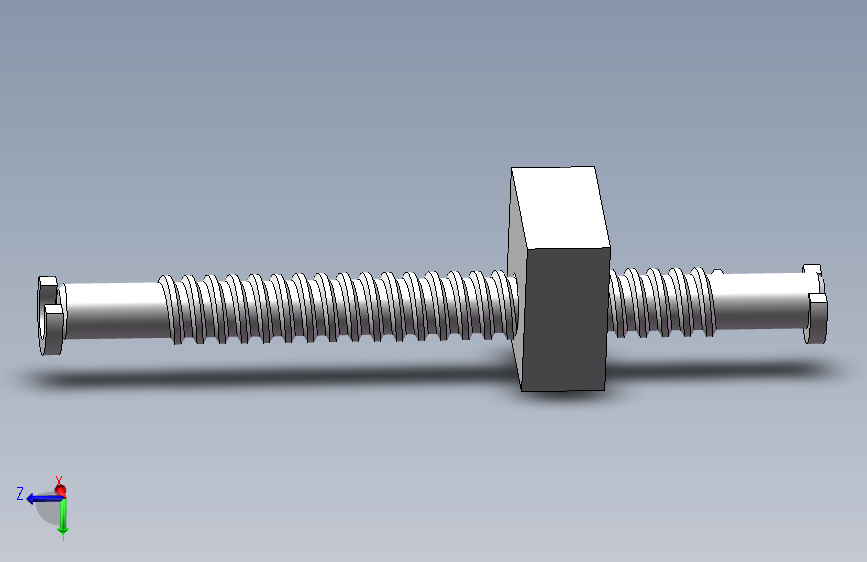 螺杆螺母传动（含运动仿真） 465735